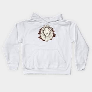 Lion Face Kids Hoodie